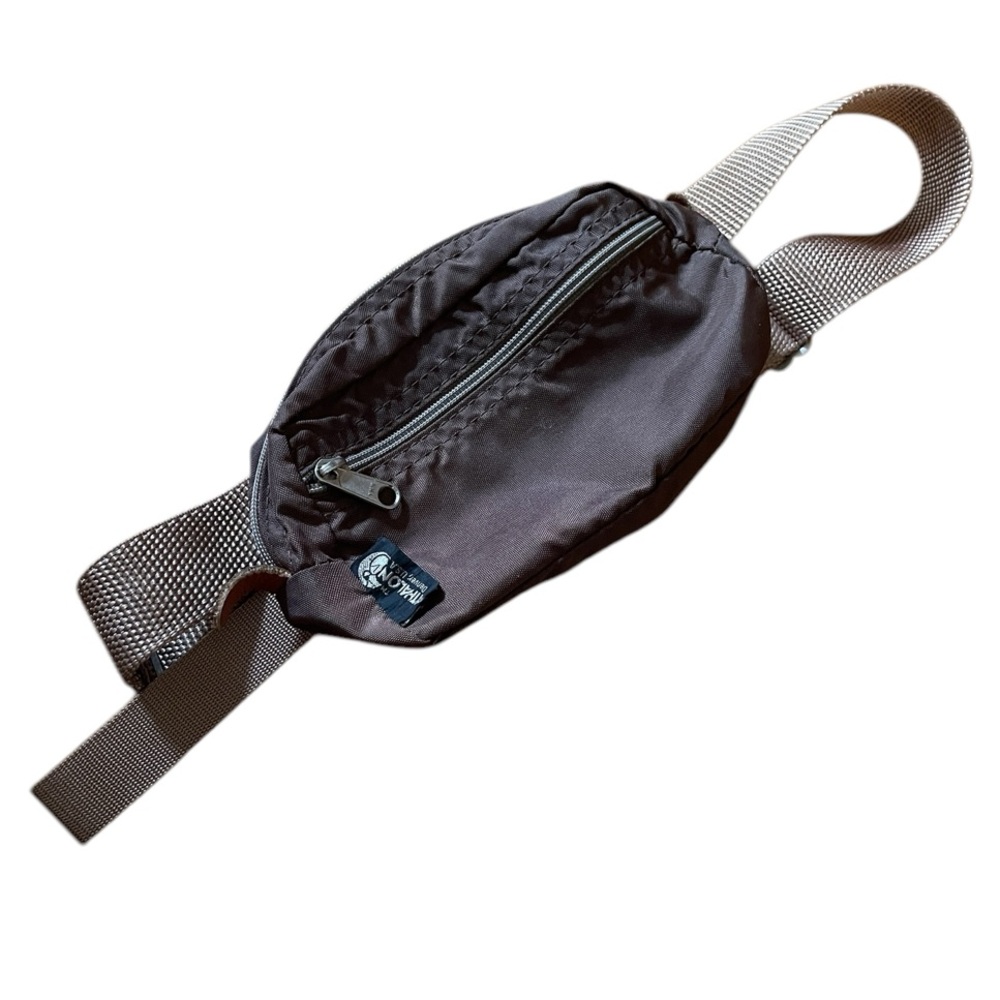 Vintage Athalon Nylon Mocha Brown waist bag
